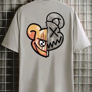Mens cartoon graphic tees